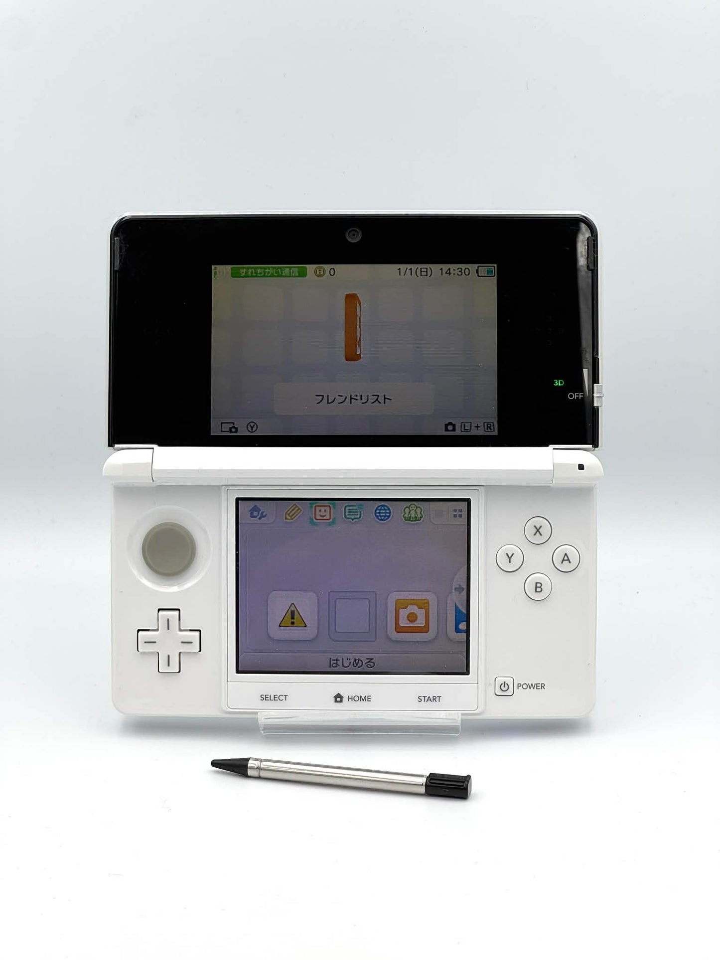 Nintendo 3DS – Blanche (Boîte complète) 