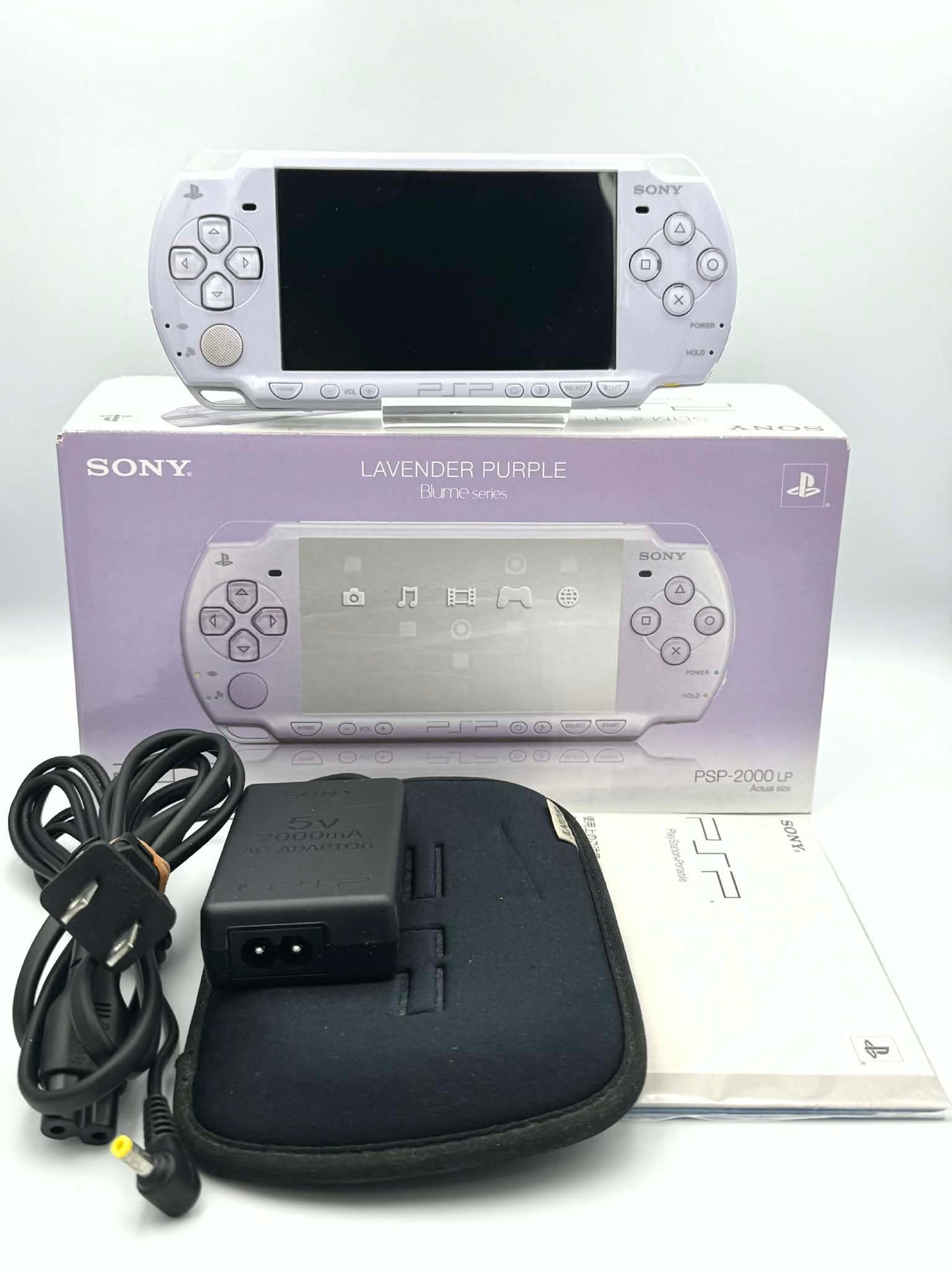 ソニー PSP 2000 – ラベンダーパープル（Blumeシリーズ） 