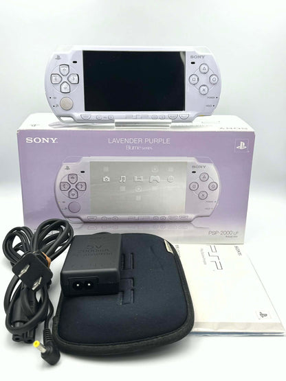 ソニー PSP 2000 – ラベンダーパープル（Blumeシリーズ） 