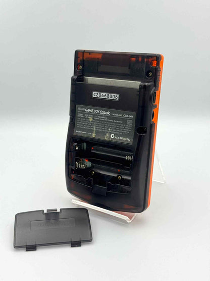 Game Boy Color – Clear Orange & Clear Black