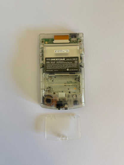 Game Boy Color – Transparente | Consola retro japonesa auténtica (reacondicionada)
