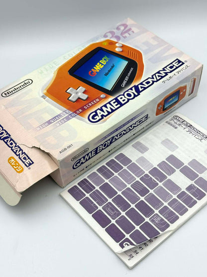 Nintendo Game Boy Advance – Orange (Boxed Japan)