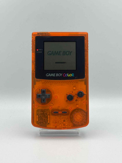 Game Boy Color – Clear Orange & Clear Black