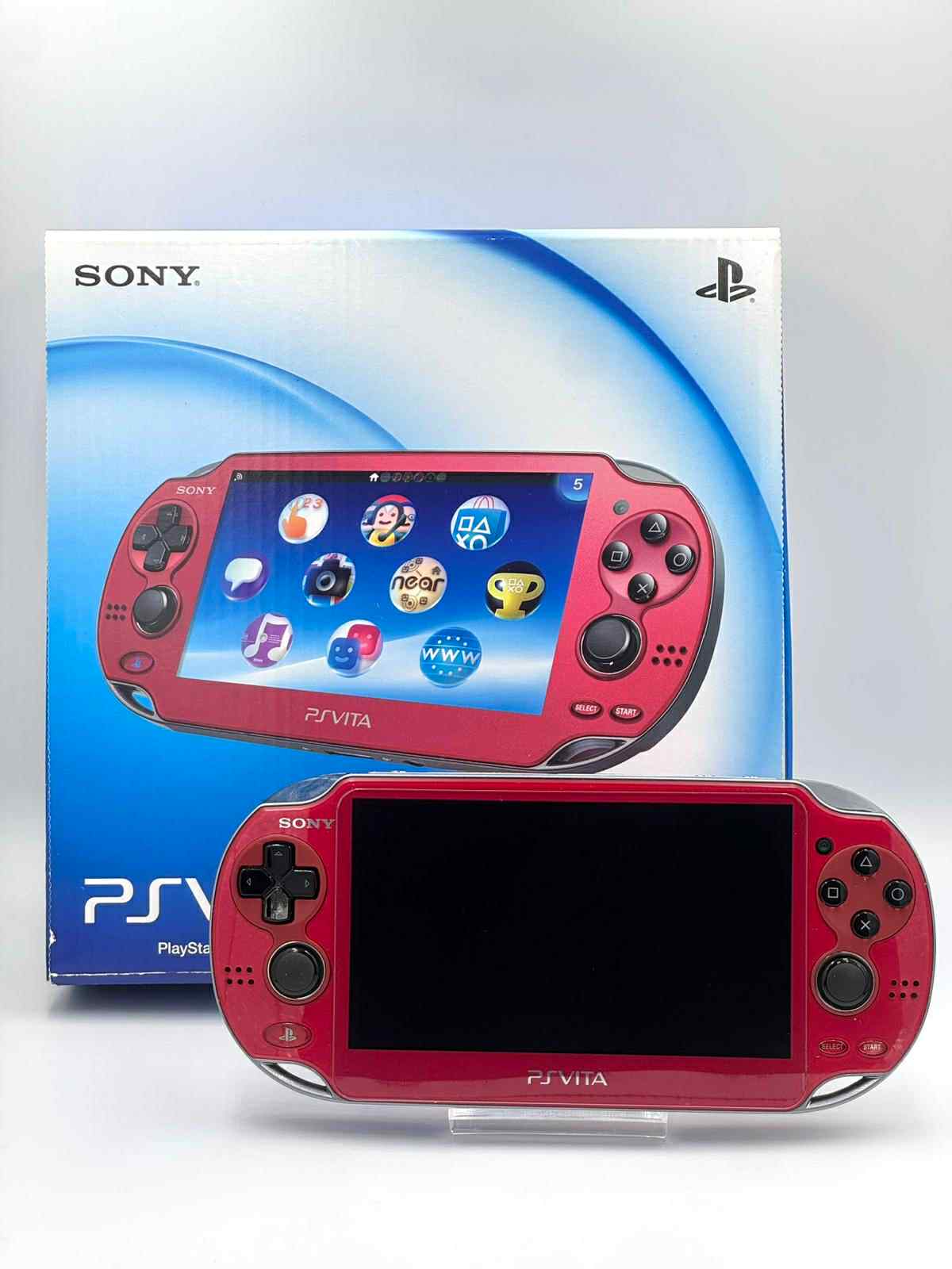 PS Vita 1000 – Red Model Complete In box🇯🇵