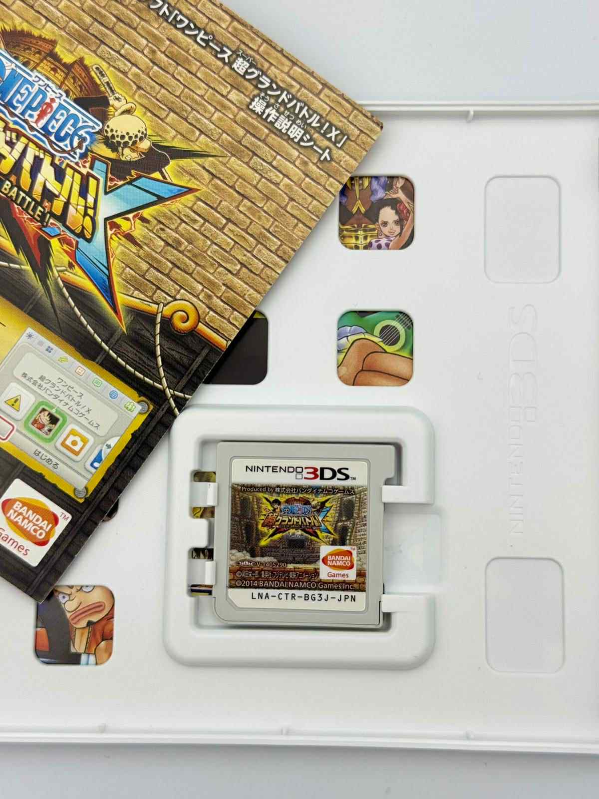 One Piece: Super Grand Battle! X – Nintendo 3DS 🇯🇵