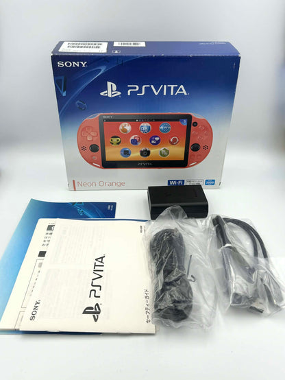 PS Vita 2000 – Neon Orange (Complete in Box)
