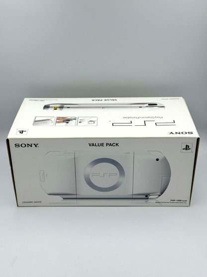 PSP 1000 – セラミック・ホワイト バリューパック（コンプリート） 