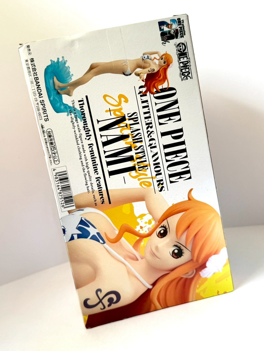 One Piece – Nami Glitter & Glamours Splash Style Figure | Authentic Japanese Collectible – Tokyo Retro