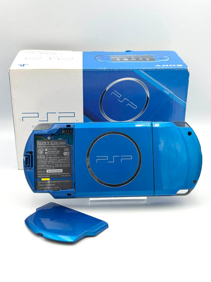 PSP 3000 – Bleu vif, boîte complète🇯🇵 