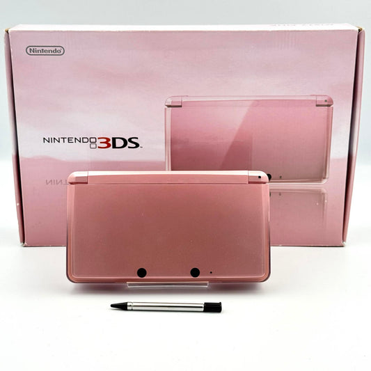 Nintendo 3DS – Édition rose complète en boîte