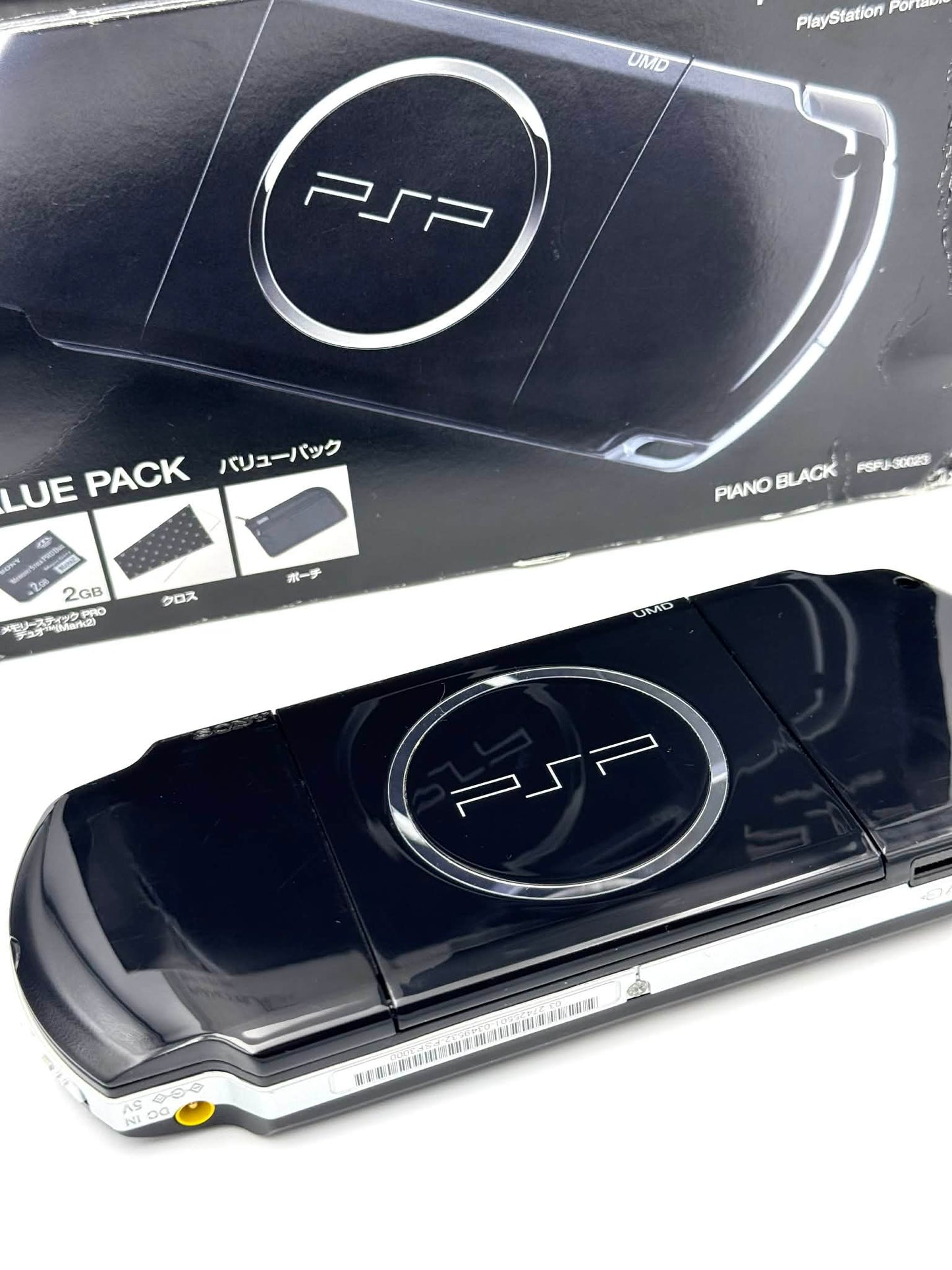 PSP 3000 – ピアノ・ブラック バリューパック