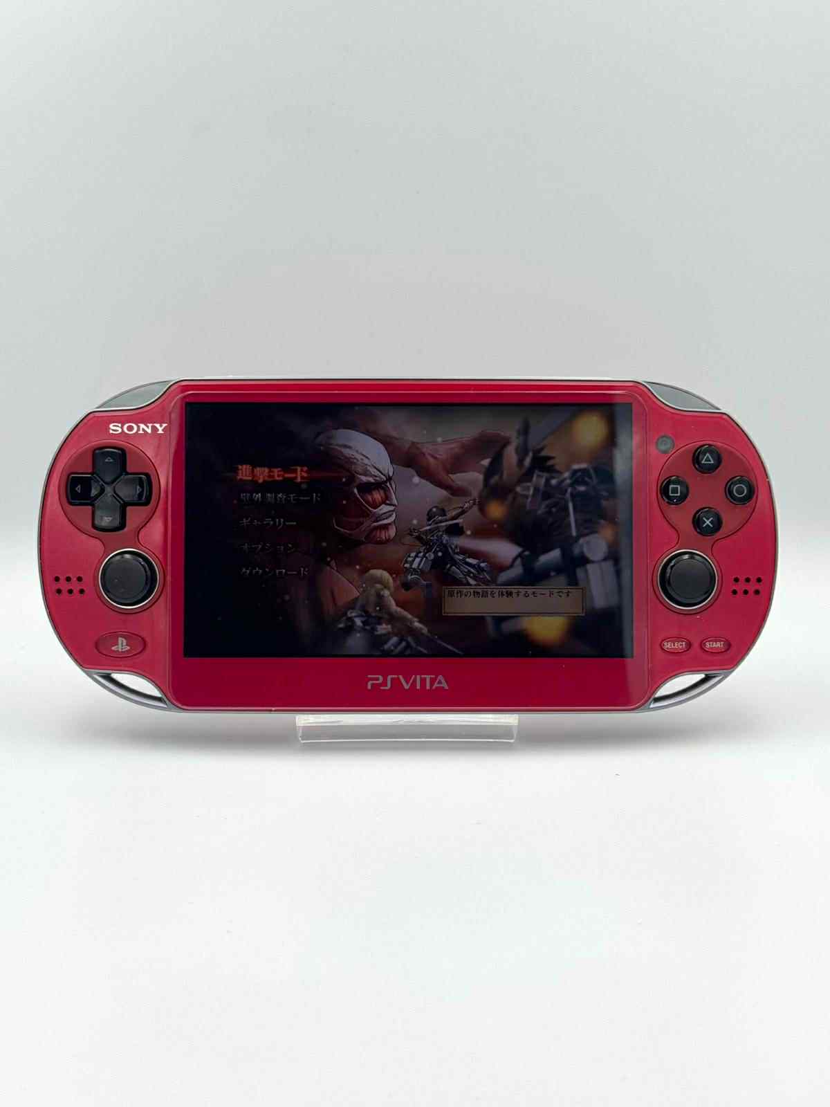 PS Vita 1000 – Red Model Complete In box🇯🇵