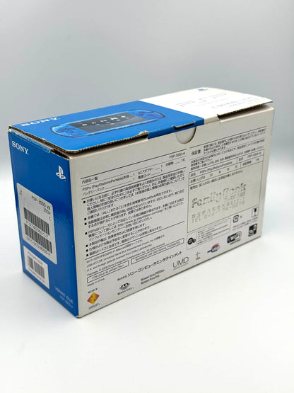 PSP 3000 – Bleu vif, boîte complète🇯🇵 