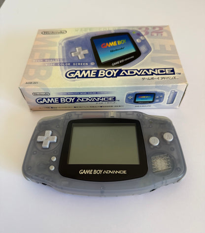 Game Boy Advance – Glacier | Consola retro japonesa auténtica (reacondicionada, con caja original)