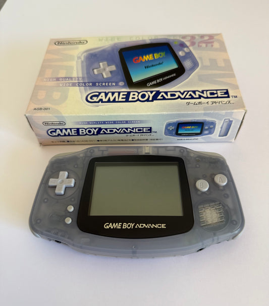 Game Boy Advance – Glacier | Authentique console rétro japonaise (reconditionnée, avec boîte d'origine)