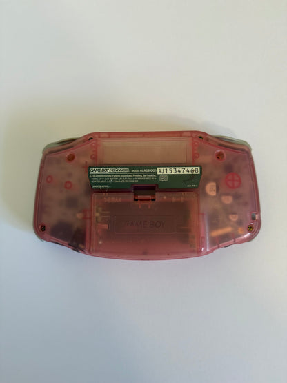 Game Boy Advance – Rose clair | Authentique console rétro japonaise (reconditionnée)