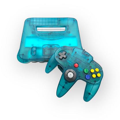 Nintendo 64 – Clear Blue (Boxed)