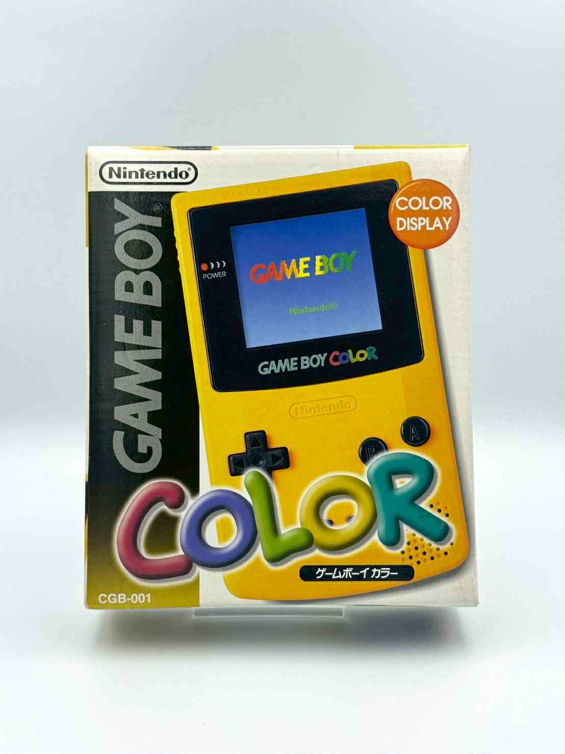 Game Boy Color Jaune – Boîte 🇯🇵 