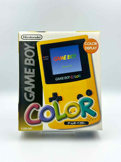 Game Boy Color Jaune – Boîte 🇯🇵 