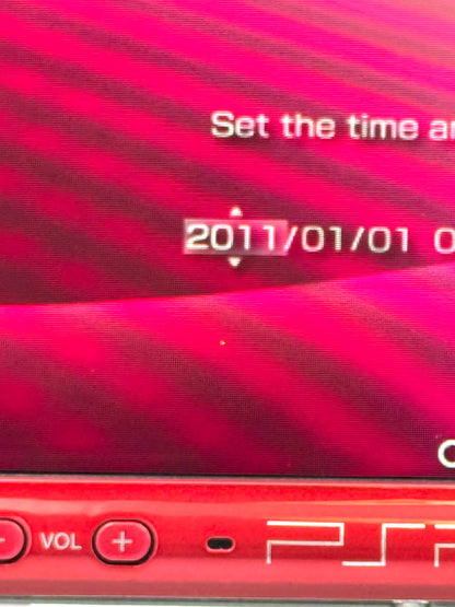 Sony PSP 3000 – Rouge 