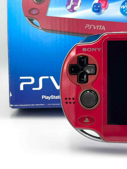 PS Vita 1000 – Red Model Complete In box🇯🇵