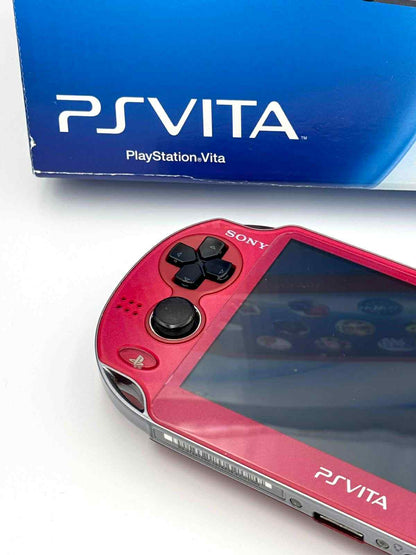 PS Vita 1000 – Red Model Complete In box🇯🇵