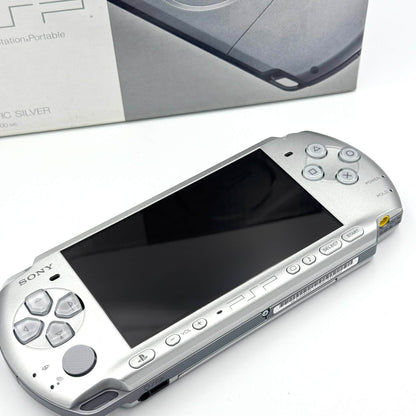 Sony PSP 3000 – ミスティックシルバー 🇯🇵 (バリューパック コンプリート) 