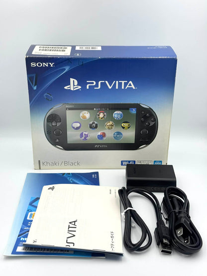 PS Vita 2000 – Khaki / Black