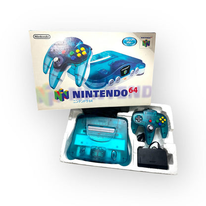 Nintendo 64 – Clear Blue (Boxed)