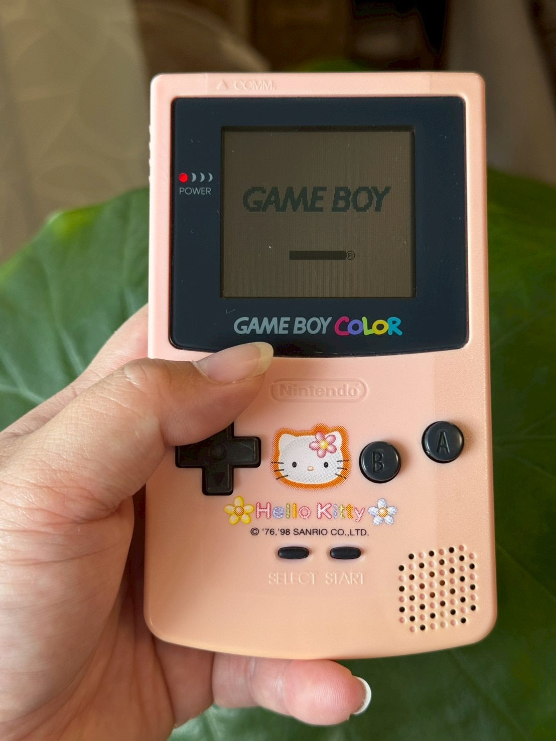 Game Boy Color – Hello Kitty Edition (Exclu Japan model)