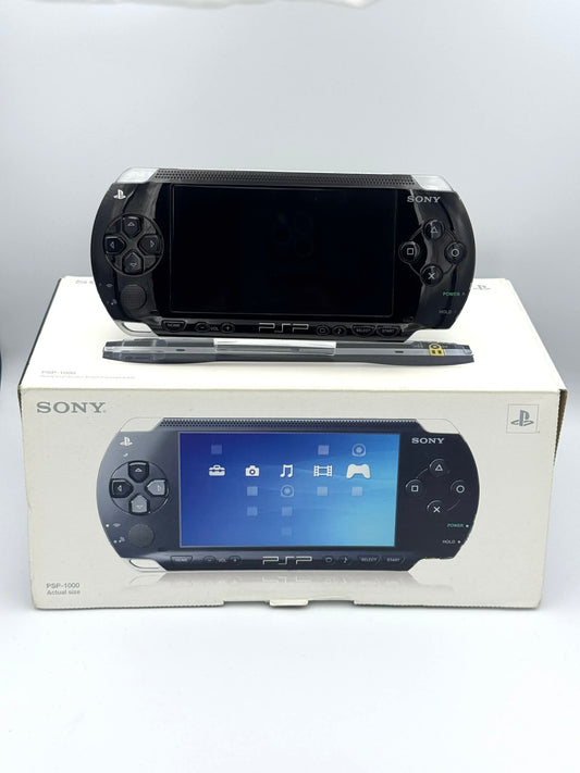 PSP 1000 – Noire (Avec boîte d'origine) 