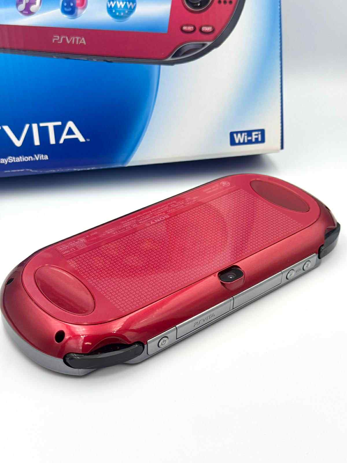 PS Vita 1000 – Red Model Complete In box🇯🇵