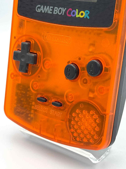Game Boy Color – Clear Orange & Clear Black