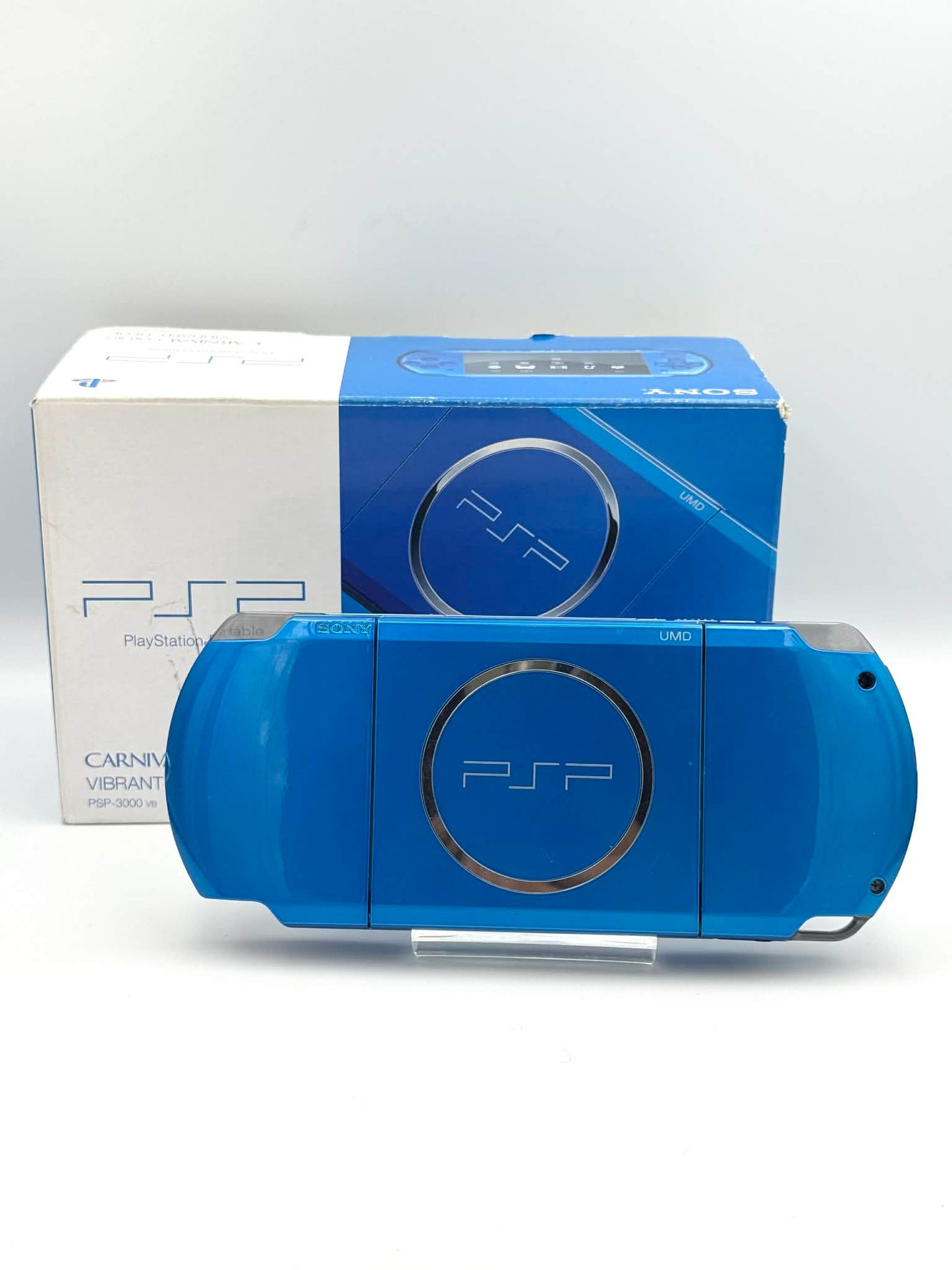 PSP 3000 – Bleu vif, boîte complète🇯🇵 