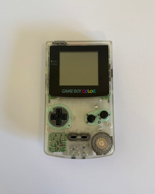 Game Boy Color – Transparente | Authentique console rétro japonaise (reconditionnée)