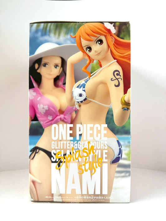 One Piece – Nami Glitter & Glamours Splash Style Figure | Authentic Japanese Collectible – Tokyo Retro