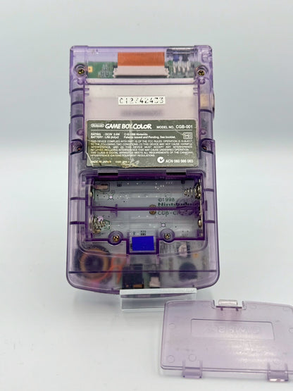 Game Boy Color – Clear Purple (Atomiic purple )