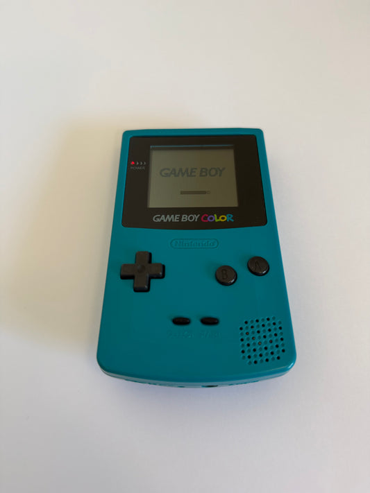 Game Boy Color – Teal | Authentique console rétro japonaise (reconditionnée)
