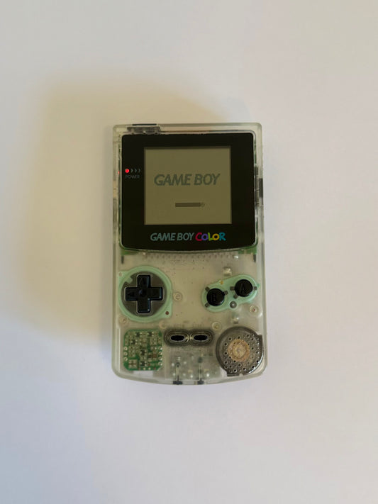 Game Boy Color – Transparente | Authentique console rétro japonaise (reconditionnée)