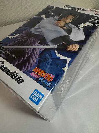 Figurine Naruto Shippuden Grandista Sasuke Uchiha | Bandai Banpresto Officiel | Série Grandline Shinobi