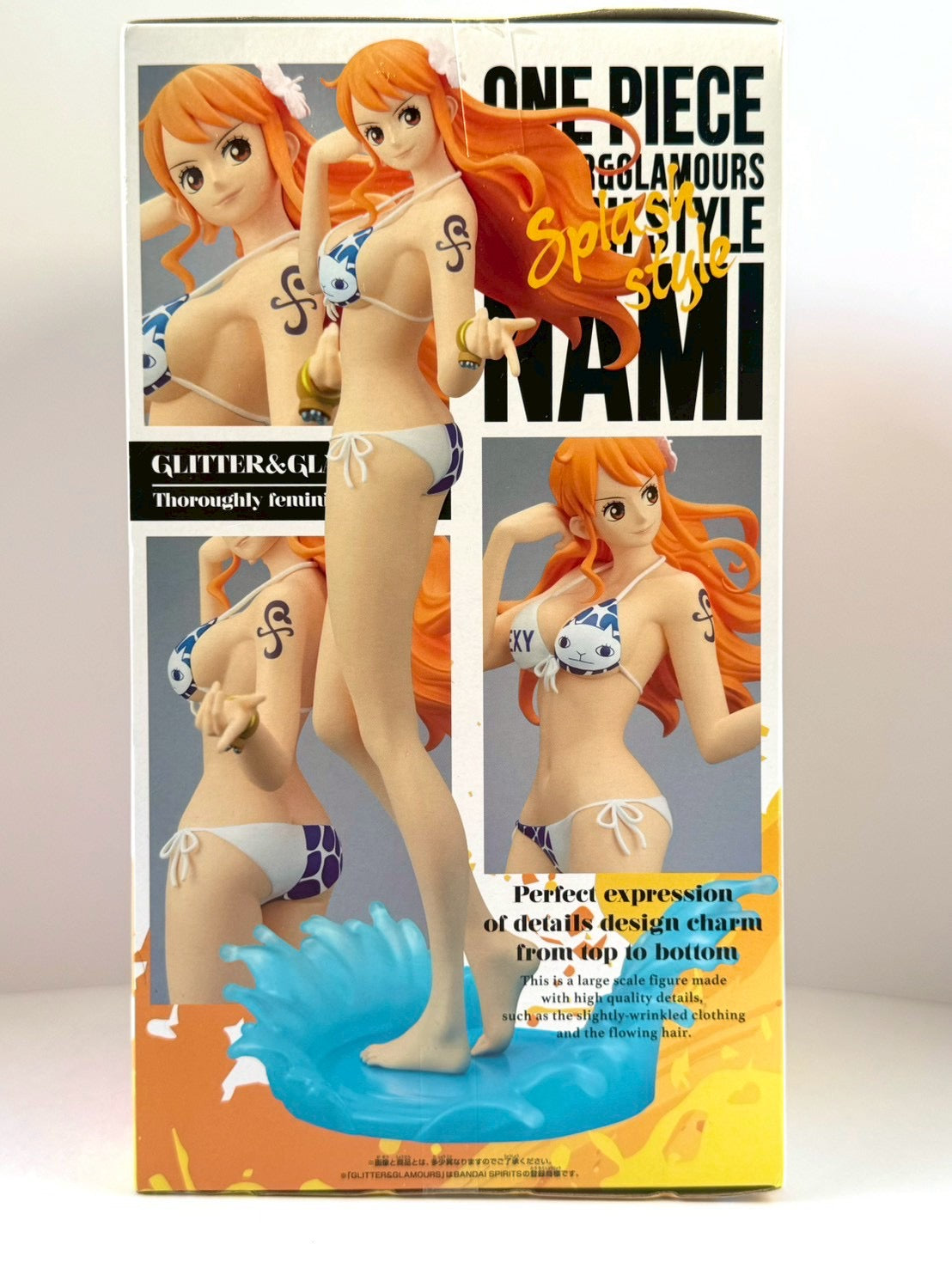 One Piece – Nami Glitter & Glamours Splash Style Figure | Authentic Japanese Collectible – Tokyo Retro