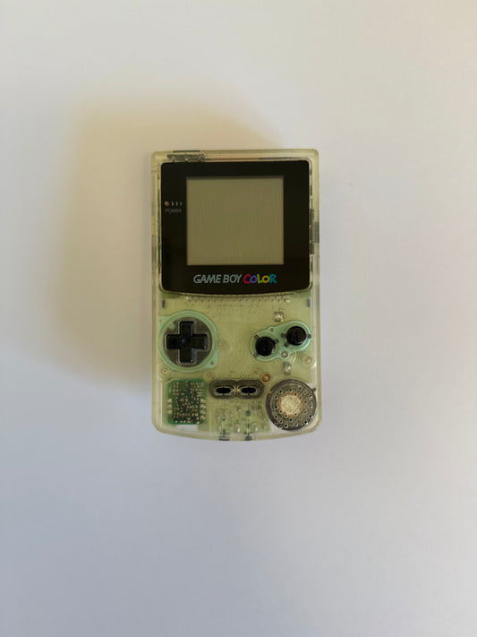Game Boy Color – Transparente | Authentique console rétro japonaise (reconditionnée)