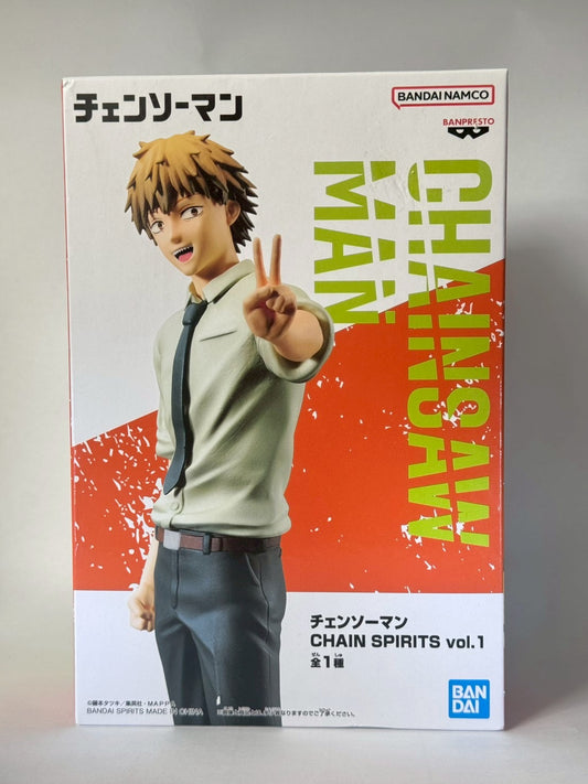 Chainsaw Man – Denji Figure | Banpresto Chain Spirits Vol.1 | Authentic Japanese Collectible – Tokyo Retro