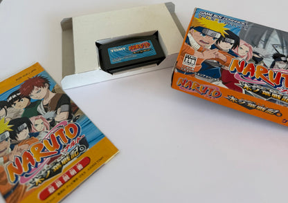 Naruto: Konoha Senki – Game Boy Advance (Japan, 2003) – Complete Box & Inserts, Tested & Authentic