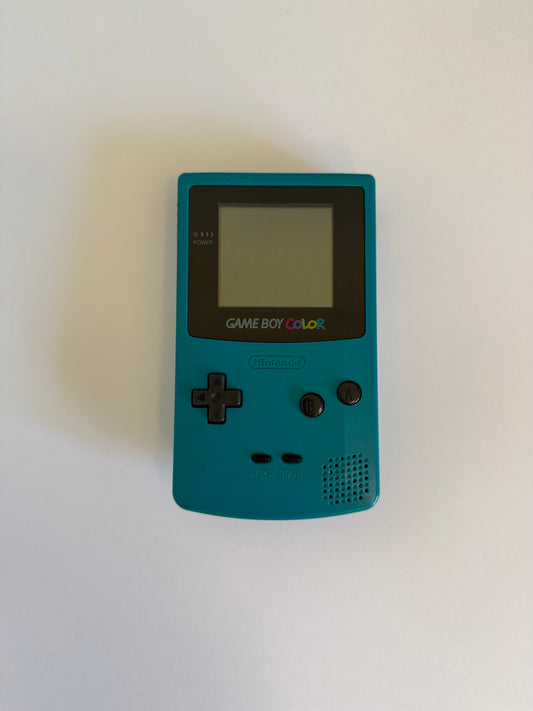Game Boy Color – Teal | Authentique console rétro japonaise (reconditionnée)
