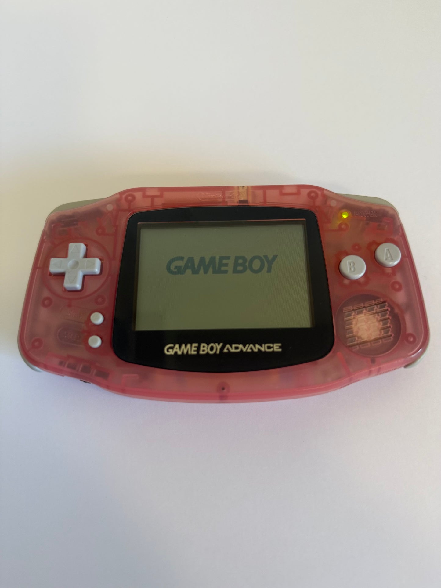 Game Boy Advance – Rose clair | Authentique console rétro japonaise (reconditionnée)