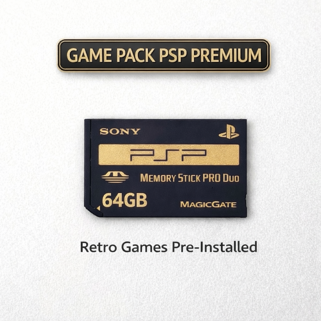 PSP Retro Game Pack Premium – Carte mémoire