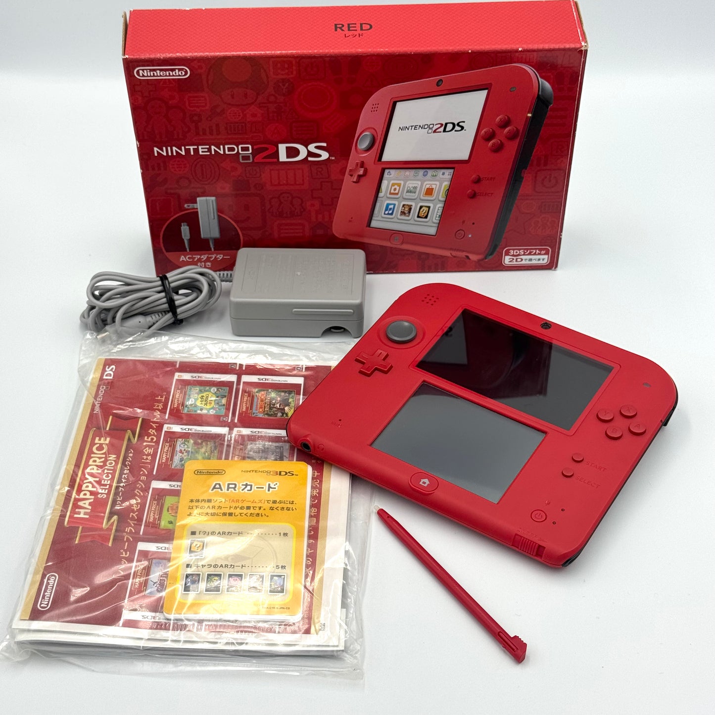 Nintendo 2DS Red Complete in Box 🇯🇵
