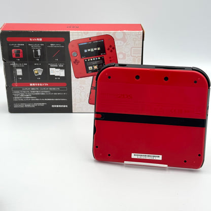 Nintendo 2DS Red Complete in Box 🇯🇵