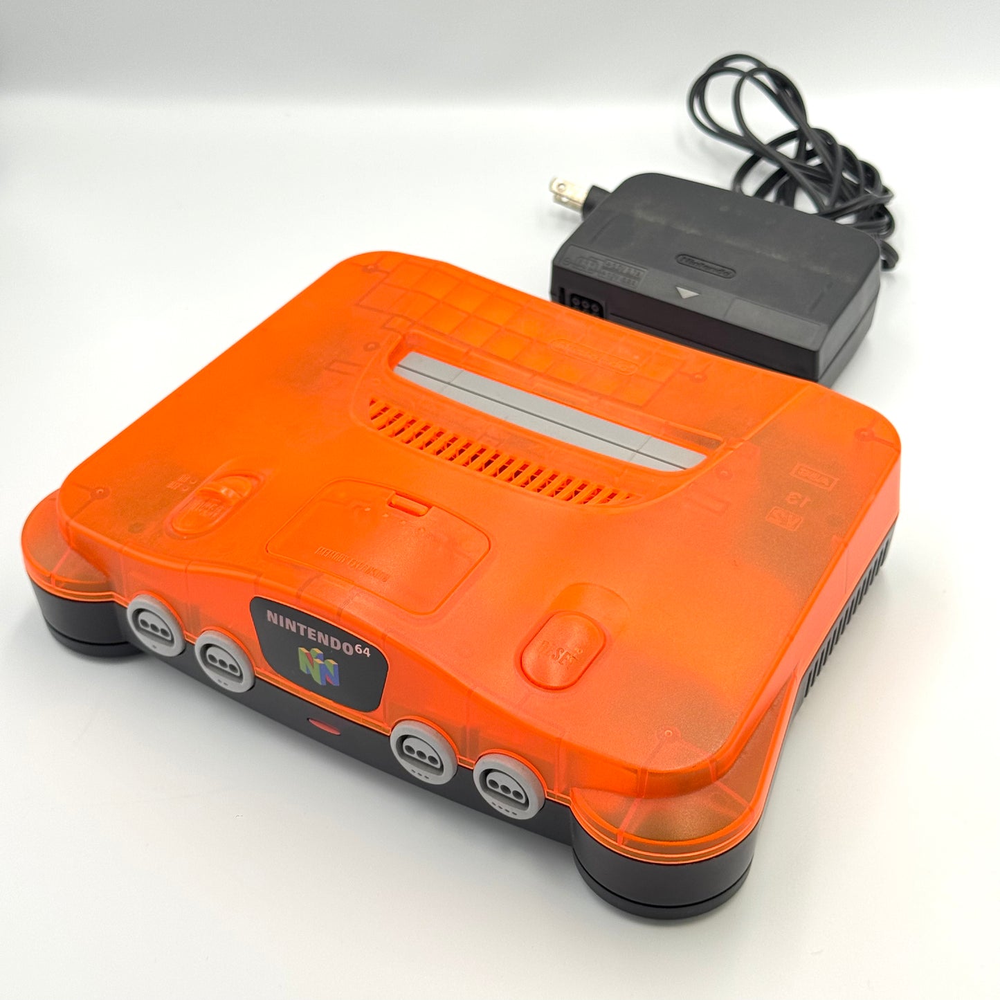Nintendo 64 Clear Orange Console